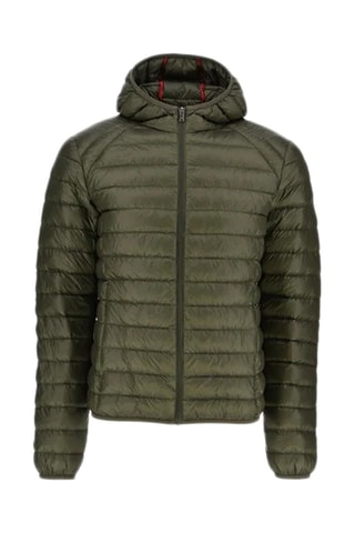 Piumino con cappuccio Nico - Kaki
