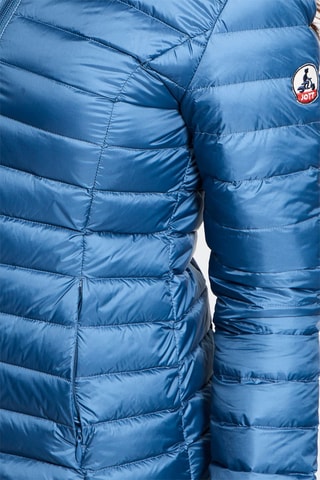 Piumino con cappuccio Cloe - Blu