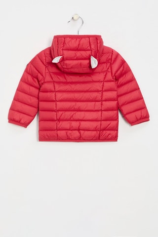 Piumino con cappuccio Mael - Rosso