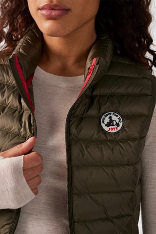 Bodywarmer Seda - Olijfgroen