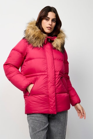 Piumino con cappuccio Luxe 2.0 - Rosa