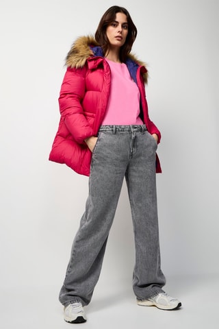 Piumino con cappuccio Luxe 2.0 - Rosa