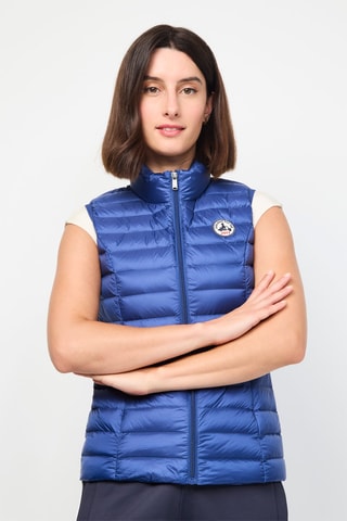 Piumino senza maniche Seda - Blu elettrico