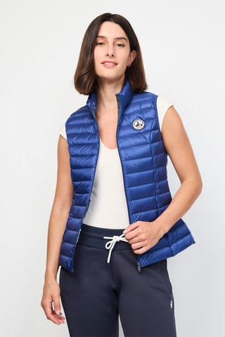 Piumino senza maniche Seda - Blu elettrico