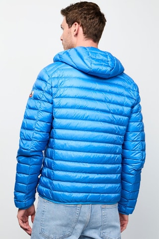 Piumino con cappuccio Nico - Blu elettrico