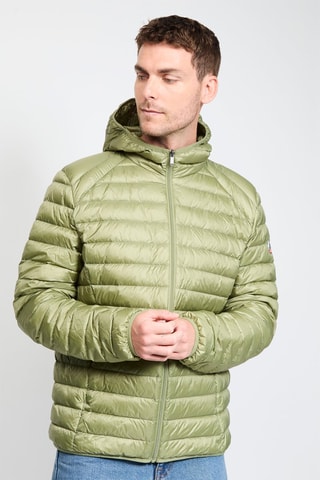 Piumino con cappuccio Nico - Verde