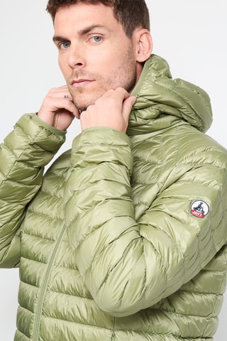 Piumino con cappuccio Nico - Verde