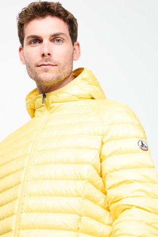 Piumino con cappuccio Nico  - Giallo