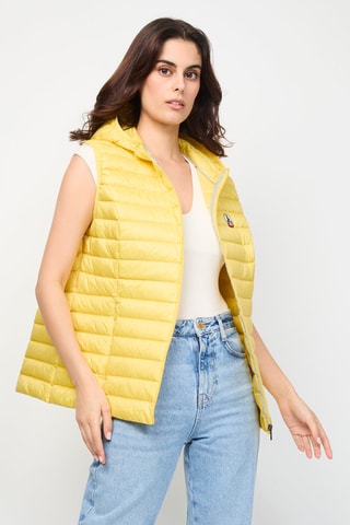 Piumino senza maniche Mali - Giallo