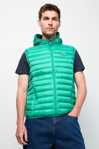 Piumino con cappuccio Pat  - Verde