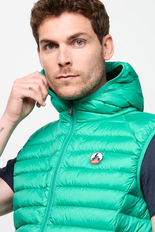 Piumino con cappuccio Pat  - Verde