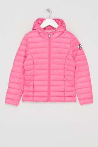 Piumino con cappuccio Carla - Rosa