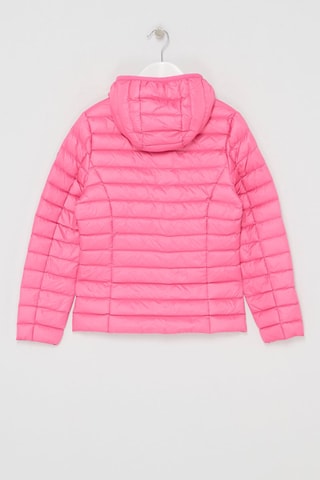 Piumino con cappuccio Carla - Rosa