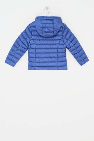 Piumino con cappuccio Carla Noos - Blu scuro