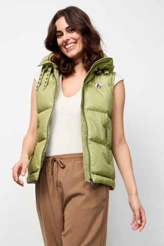 Piumino senza maniche Sevilla - Verde