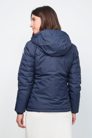 Piumino double face Vienne - Navy e rosa