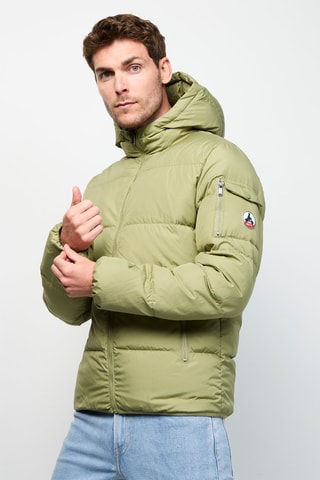 Piumino con cappuccio Toledo - Verde