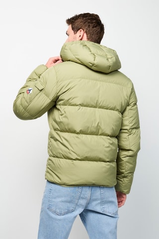 Piumino con cappuccio Toledo - Verde