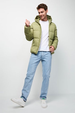 Piumino con cappuccio Toledo - Verde