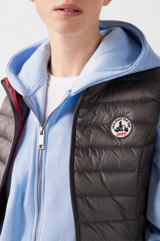 Piumino senza maniche Seda - Antracite