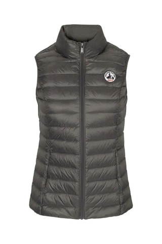 Piumino senza maniche Seda - Antracite