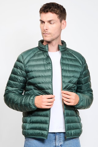 Piumino light Mat - Verde scuro