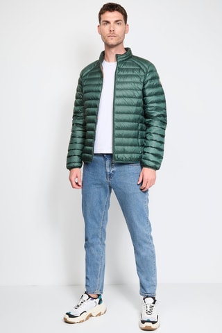 Piumino light Mat - Verde scuro