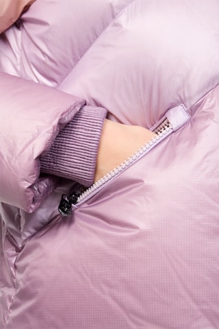 Gewatteerde Jas met Capuchon Stellar  Paars en Beige