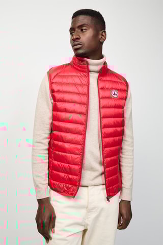 Piumino senza maniche Tom - Rosso
