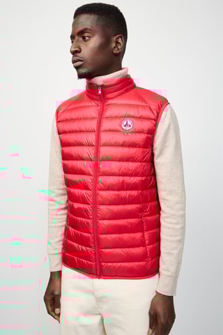 Piumino senza maniche Tom - Rosso