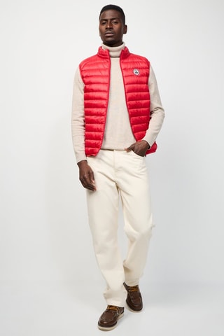 Piumino senza maniche Tom - Rosso