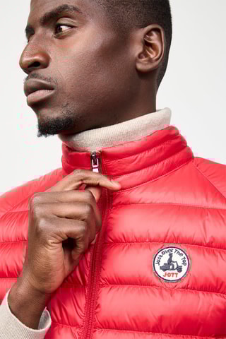 Piumino senza maniche Tom - Rosso