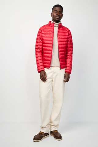 Piumino light Mat   - Rosso