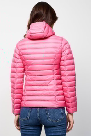 Piumino con cappuccio Cloe - Rosa