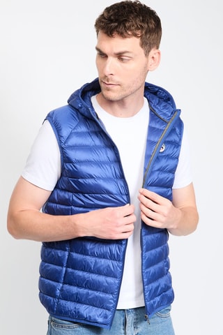 Bodywarmer met Capuchon Pat  - Donkerblauw
