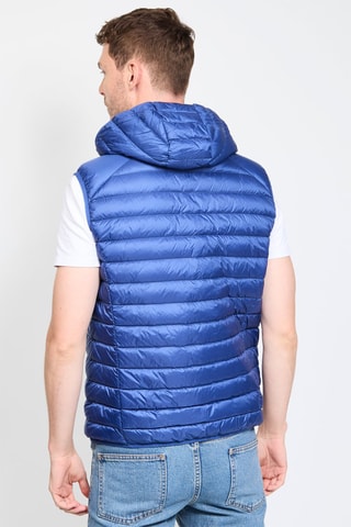 Bodywarmer met Capuchon Pat  - Donkerblauw