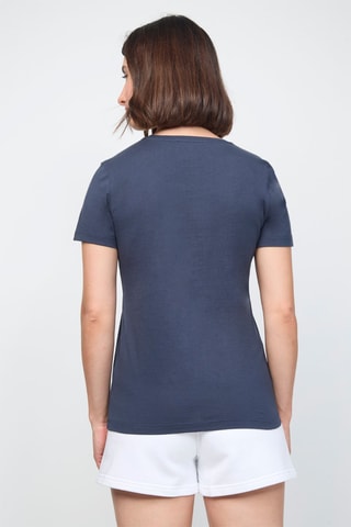 T-shirt Rosas - Navy