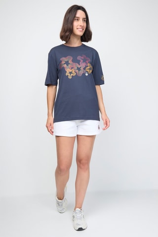 T-shirt Adela Bohemian - Navy
