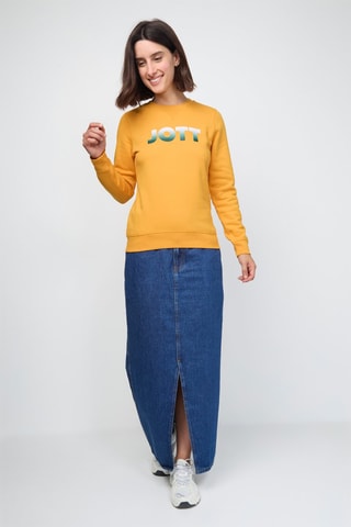 Felpa Elvas Logo - Arancione