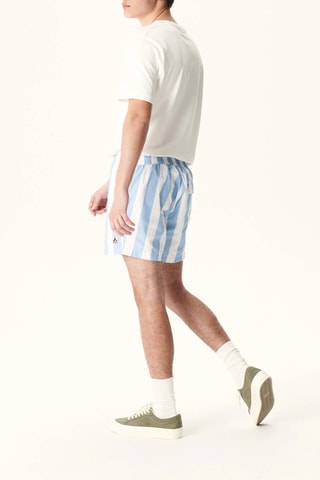 Zwemshort Deauville - Hemelsblauw en Wit