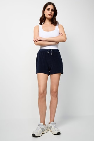 Shorts a vita alta Alicante - Navy