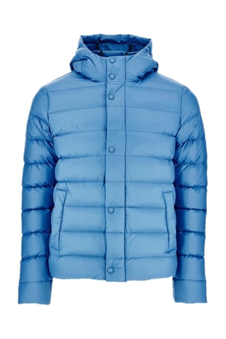 Gewatteerde Jas met Capuchon Jorge - Blauw