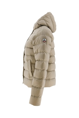 Gewatteerde Jas met Capuchon Jane - Beige