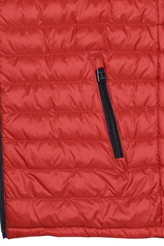 Piumino double face con cappuccio Bergen - Rosso