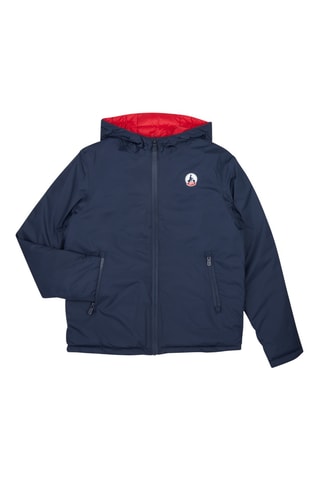 Piumino double face con cappuccio Zurich - Navy