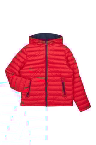 Piumino double face con cappuccio Zurich - Navy