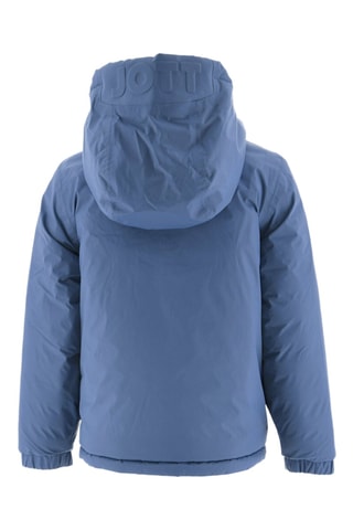 Piumino double face con cappuccio Zurich - Blu e kaki