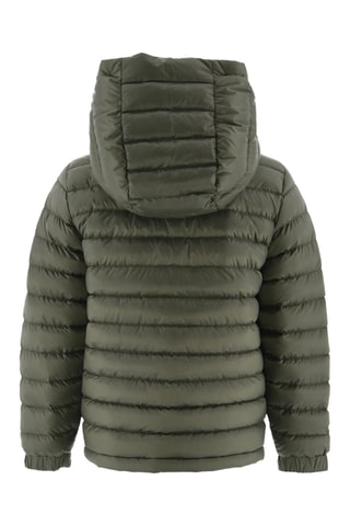 Piumino double face con cappuccio Zurich - Blu e kaki