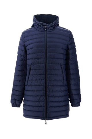 Dubbelzijdige Gewatteerde Jas Roma - Marineblauw