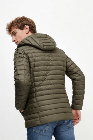 Piumino con cappuccio Florent - Kaki
